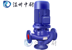 管道式無堵塞排污泵GW型