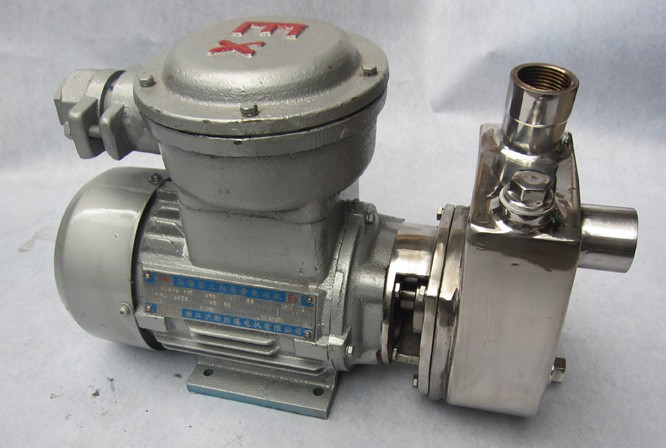 小型不銹鋼防爆自吸泵SFBX自吸泵廠家